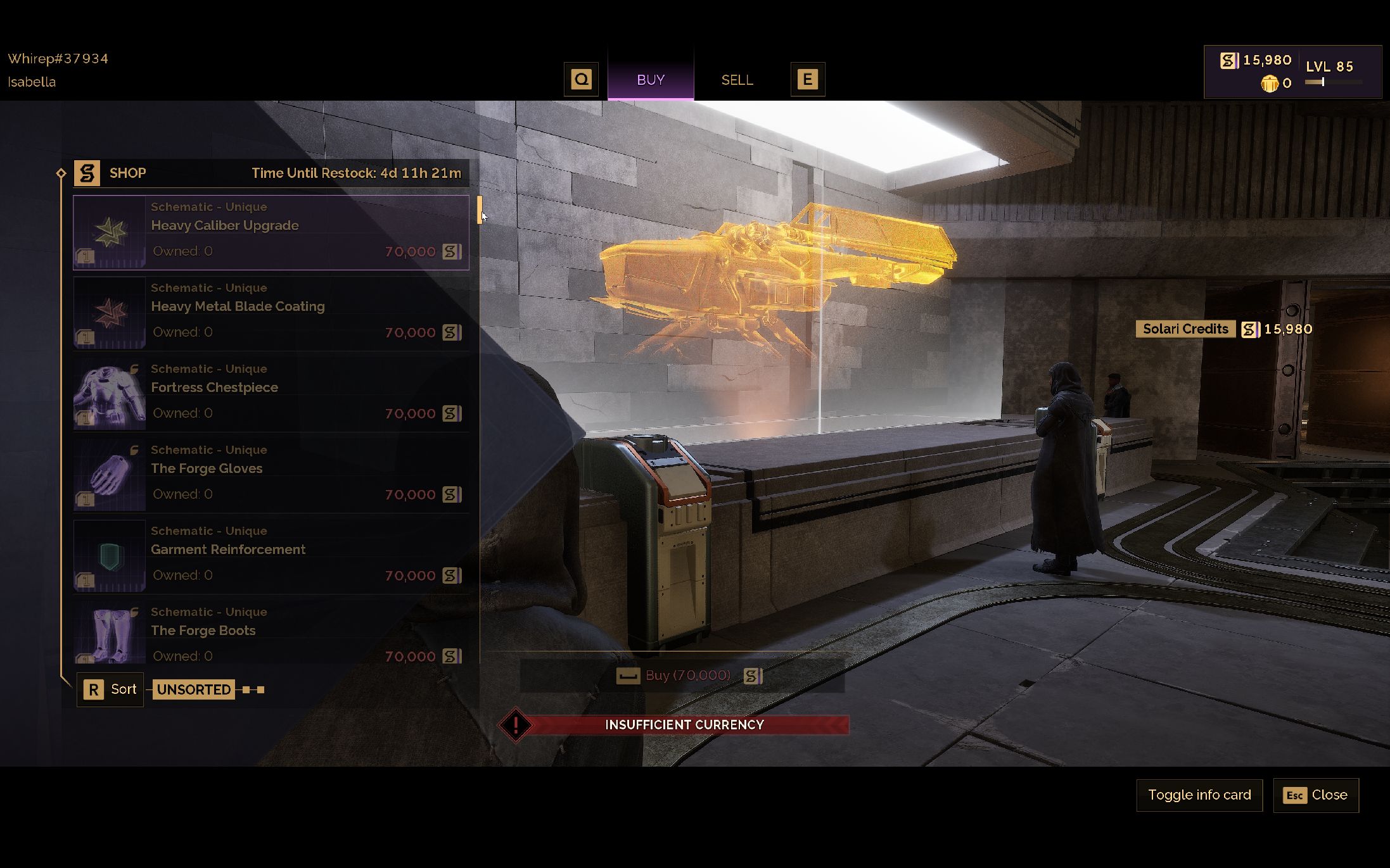 Browse CHOAM stock in Singleplayer. Offers and prices depend on your selected features and game state.